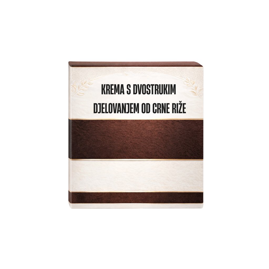 Premium krema s dvostrukim djelovanjem od crne riže
