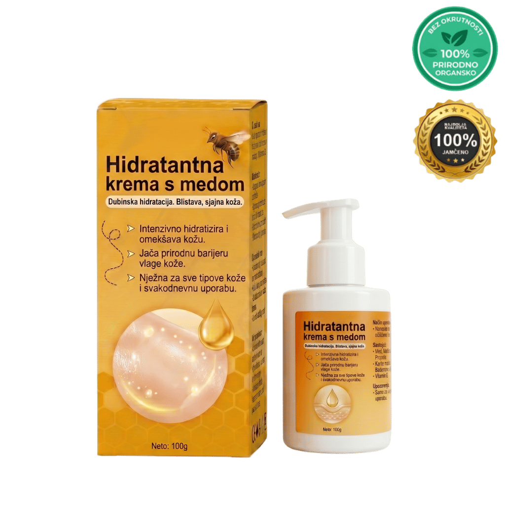 Hidratantna krema s medom