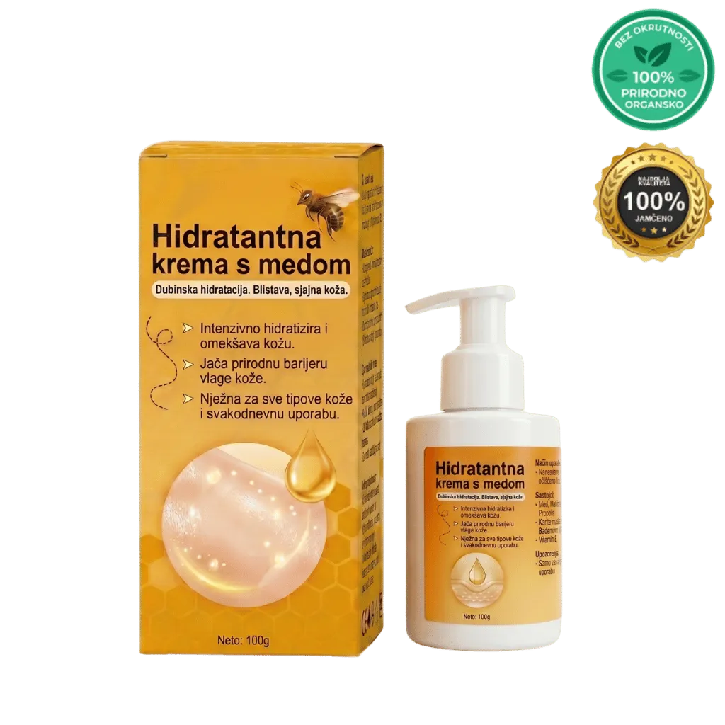 Hidratantna krema s medom